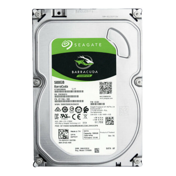 Hd Sata Dell P/n 02pkvy St500dm009