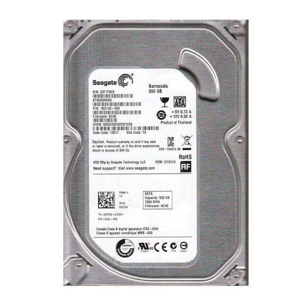 Hd Sata 500gb Dell 09cf26 3,5