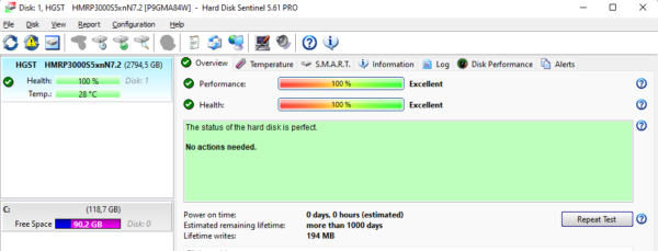 HD SAS 3TB HP HMRP3000S5XNN7.2 3,5 - Image 2