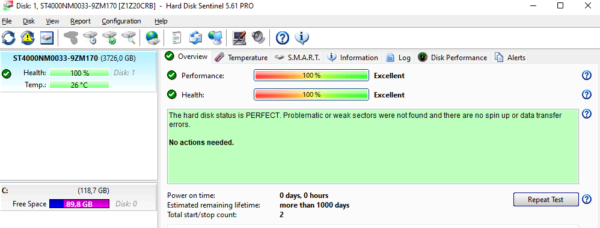 Hd Seagate 4tb Sata 7.2k St4000nm0033 Constellation - Image 2