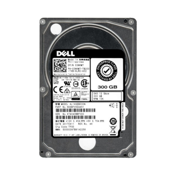 HD SAS  300GB Dell 03NKW7 2,5